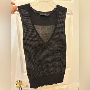 The Limited Black Sweater Vest